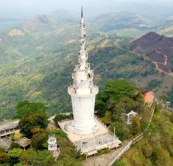 Ambuluwawa Biodiversity Complex tower near Gampola